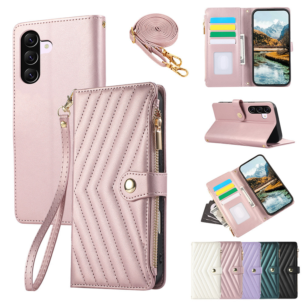 Case Samsung A73 A53 A33 A32 A23 A13 A22 A71 A51 A12 A52 A52S casing dengan slot kartu ritsleting do