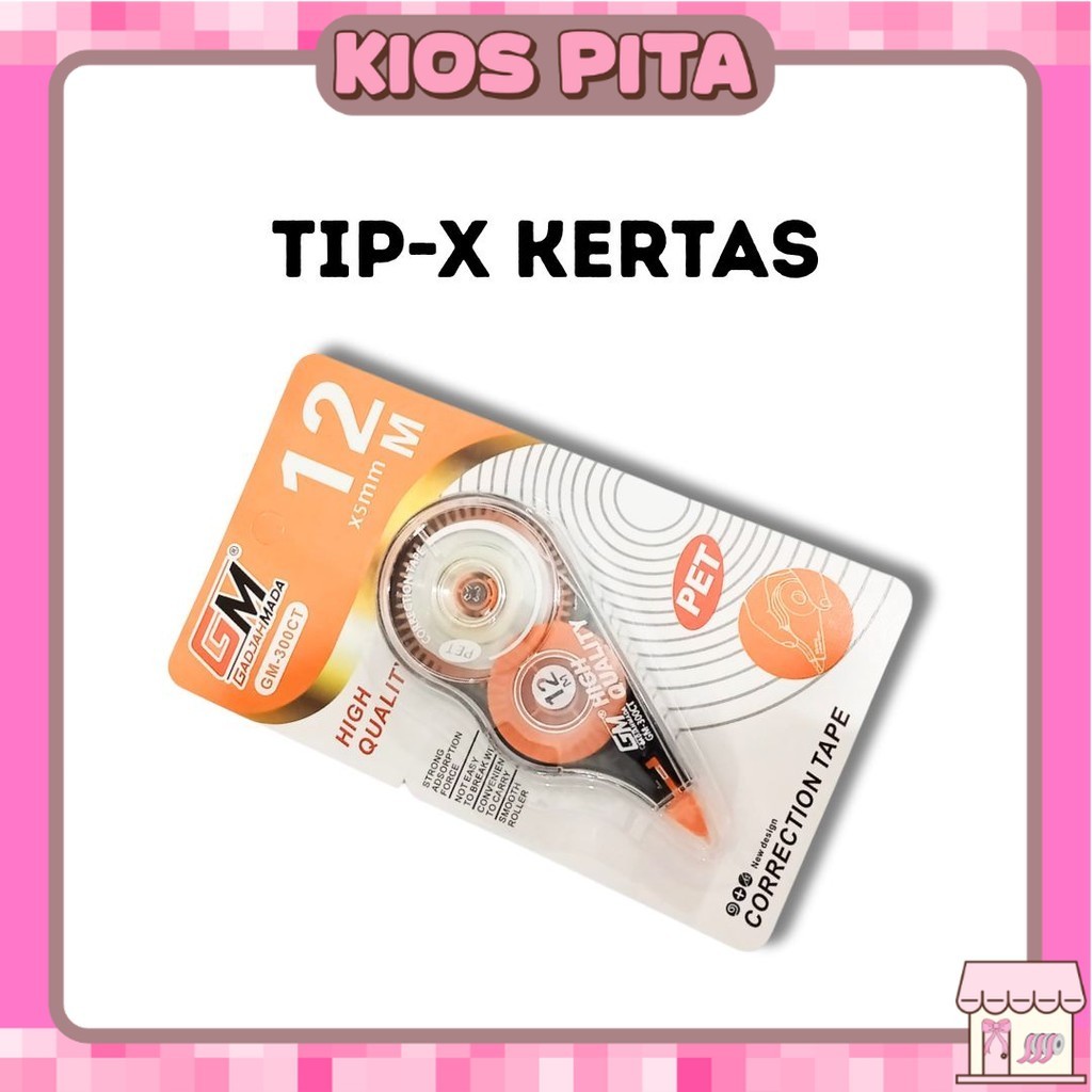 

Tip ex KERTAS / panjang 12 Meter