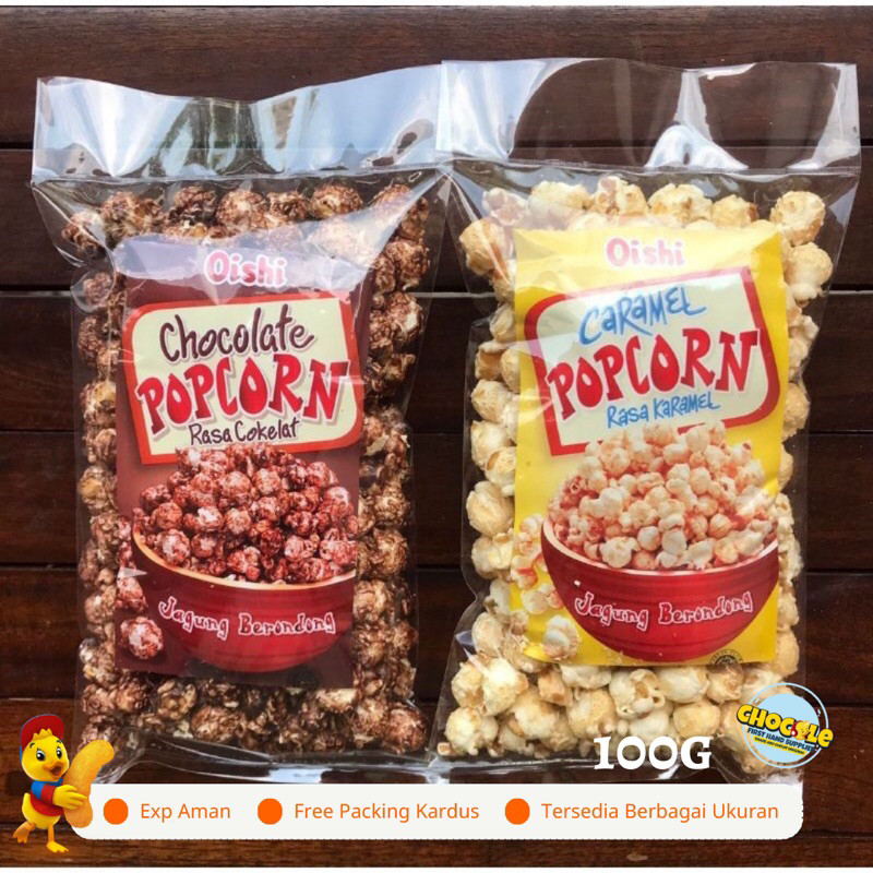 PROMO 6.6 OISHI POPCORN || PUSAT GROSIR SNACK DAN COKLAT KILOAN ORIGINAL || CEMILAN INDOFOOD