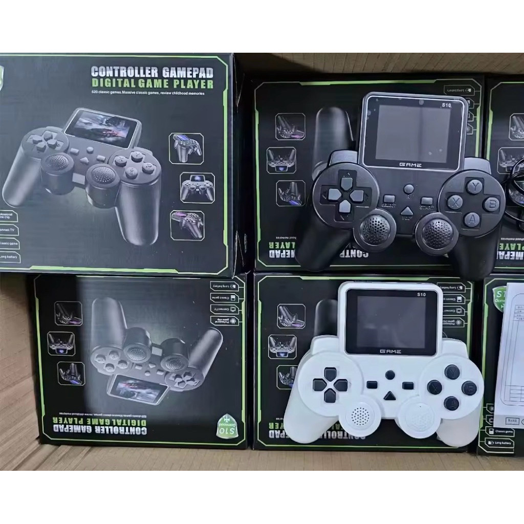 Retro Game Boy S10 Mini 520 in 1 Gameboy Permainan Portable Mainan Anak Mini Arcade Games Red Series