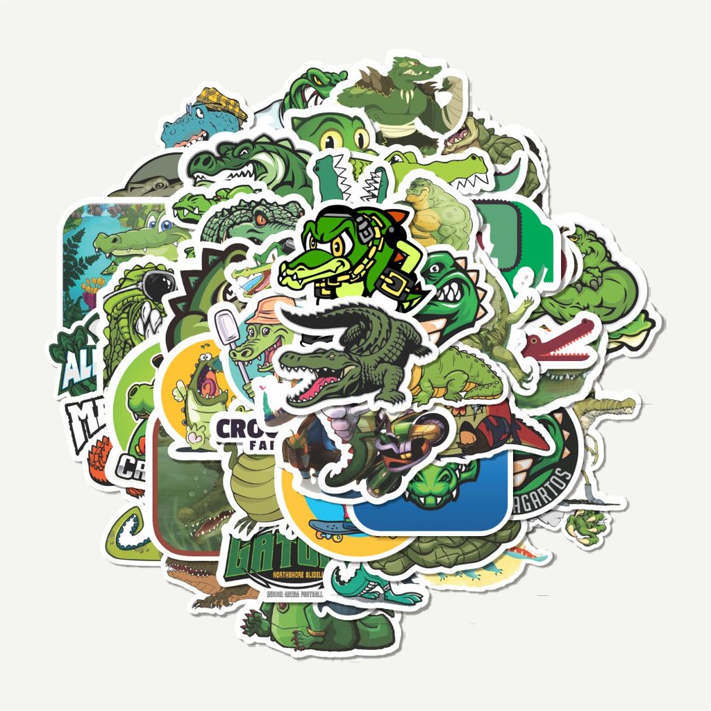 

Sticker Pack Stiker Cute Crocodile Kawaii Alligator Series 2 [Seri Buaya] | Sticker TUMBLR | Stiker LAPTOP KOPER HELM