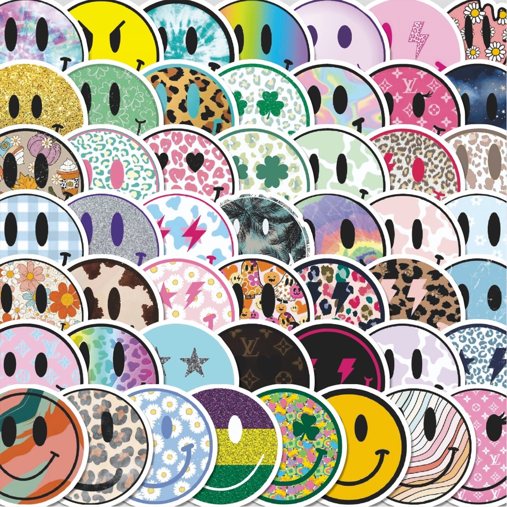 

Stiker Cutting Pack Stiker Smiley World Series B Isi 100Pcs Series Aesthetic Lucu Keren Untuk Koper Bahan Vynil