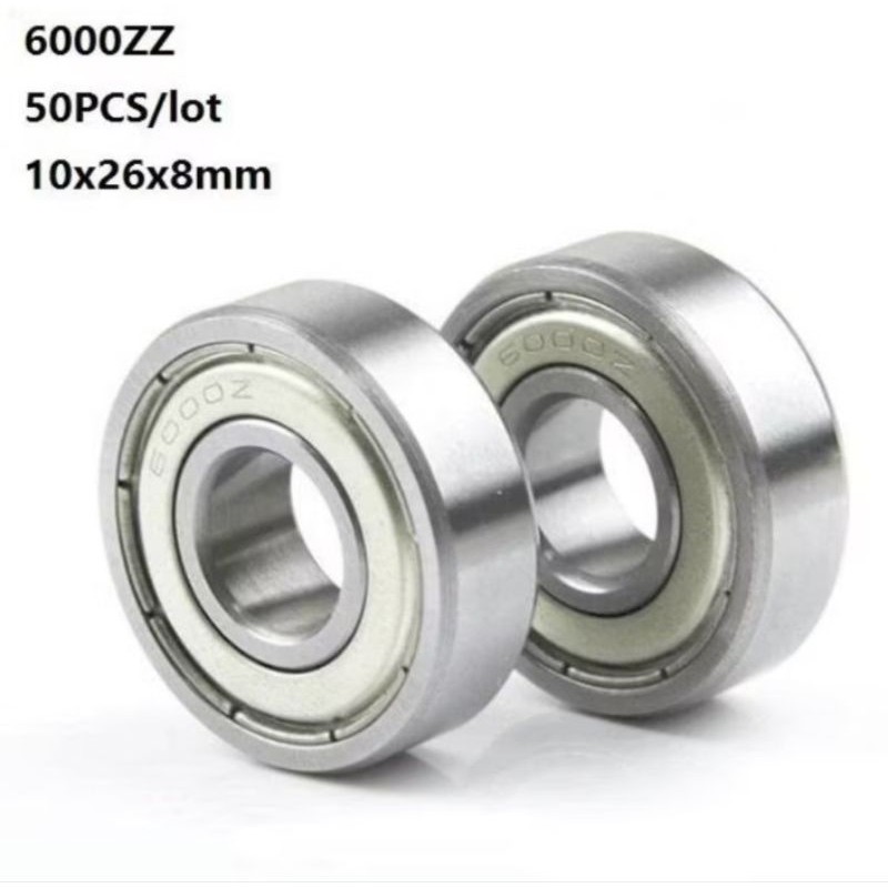 Bearing 6000 ZZ & Cones Bubut Untuk Hub Belakang