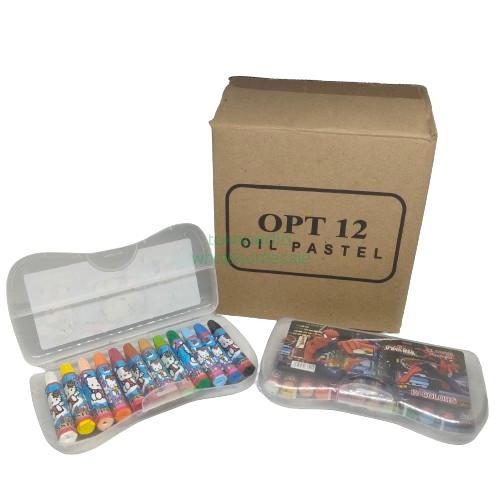 

Crayon oil pastel 12 warna fancy