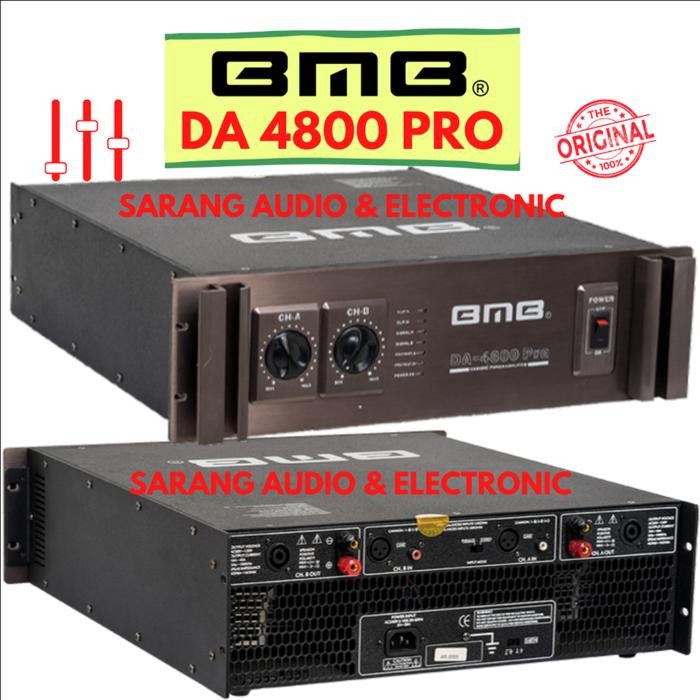 Power amplifier BMB DA4800PRO Original BMB DA 4800 PRO KARAOKE