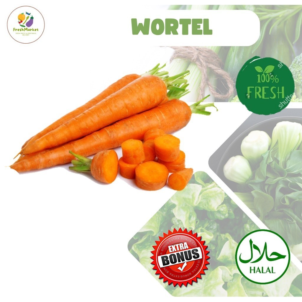 

Wortel Sayur Segar 1 Kg Sayurinstant