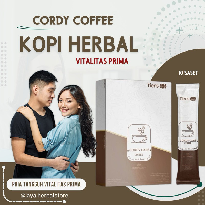 

Cordy Cafe Kopi Cordyceps Kopi Herbal