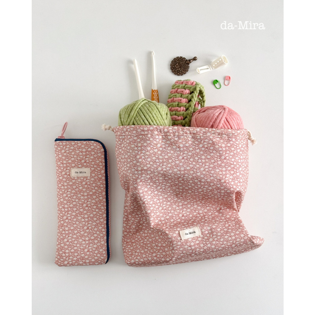 Drawstring Project Bag / Tas Serut | da-MiraCO
