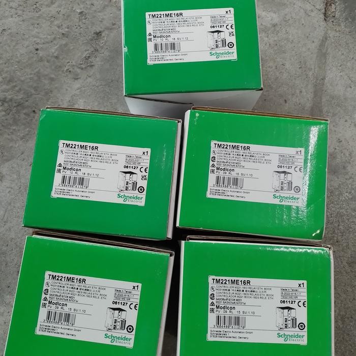 PLC MODICON TM221ME16R SCHNEIDER ORIGINAL new murah