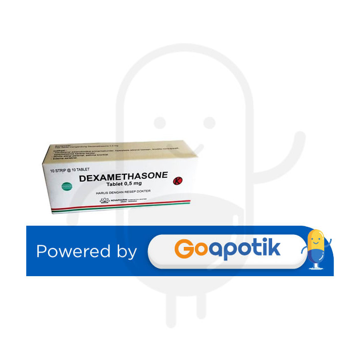 Dexamethasone Novapharin 0.5 Mg Box 100 Tablet