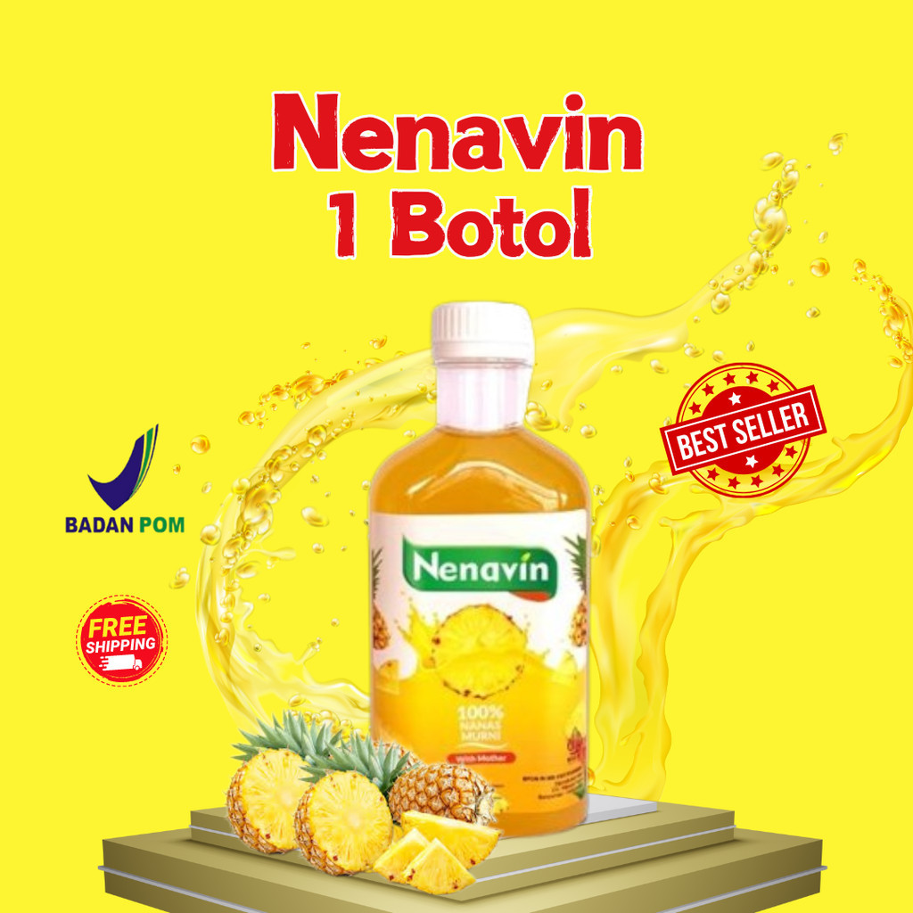 

Nenavin Cuka Nanas Original 300 ml Atasi Diabetes dan Kolesterol Bisa COD