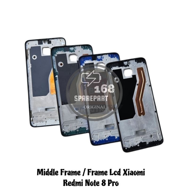 FRAME LCD - TULANG LCD - TATAKAN LCD XIAOMI REDMI NOTE 8 PRO