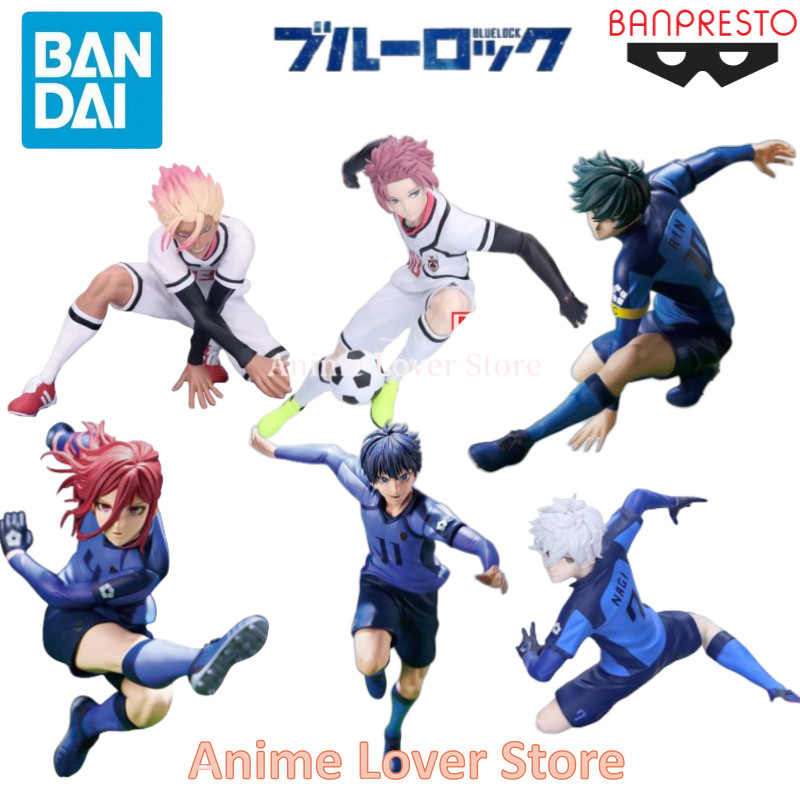 Original Bandai BLUE LOCK Nagi Seishiro Rin Itoshi Isagi Yoichi Itoshi Sae Chigiri Hyoma Shidou Ryuu