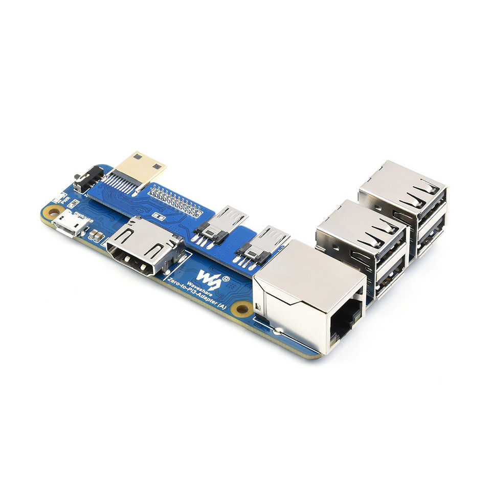 Raspberry Pi Zero To 3B Adapter, Alternative Solution for Raspberry Pi 3 Model B/B+, Based On Raspbe