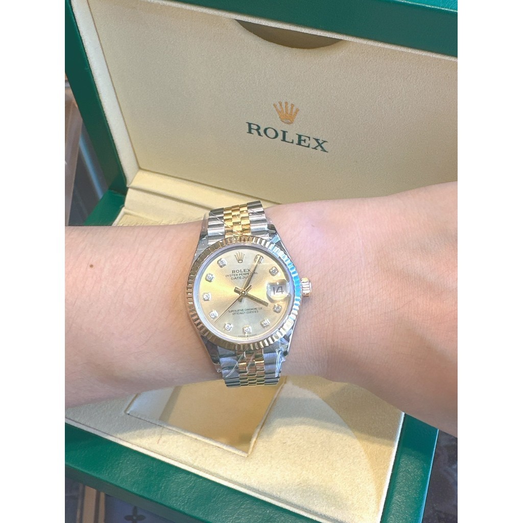 Jam Tangan Wanita Jam Tangan Rolex Fashion Mewah Asli Ruang Bisnis Wanita Jam Tangan Kalender Kelas 