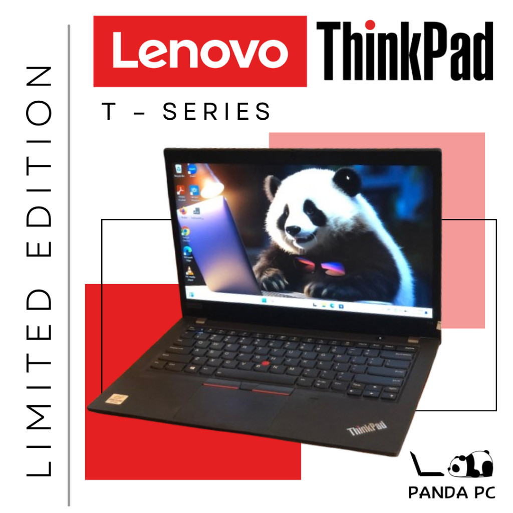 Laptop Lenovo Thinkpad Layar Sentuh T14 GEN1 GEN2 Core i5 / i7 10th 11th RAM 16GB Touchscreen Laptop