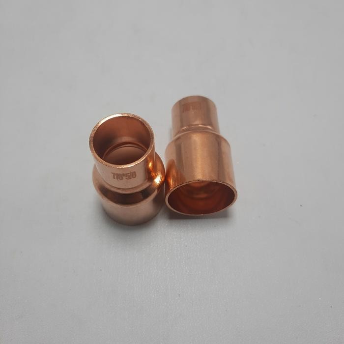 

PART JKT REDUCING COUPLING A SERIES 7/8 X 5/8 INCHI PENYAMBUNG PIPA TEMBAGA