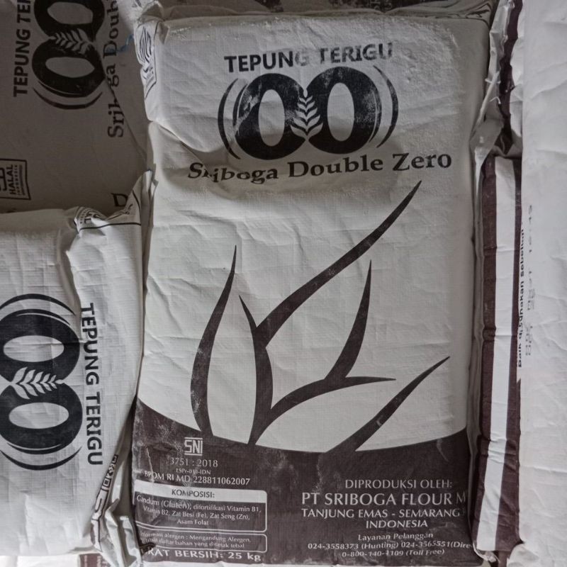 

tepung terigu sriboga double zero 25 kg / sak - khusus instant