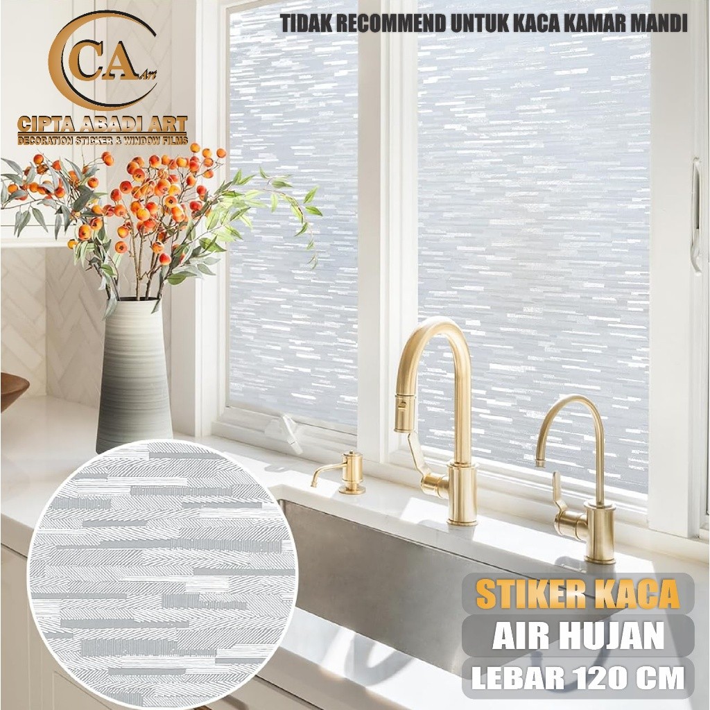 STIKER KACA JENDELA STICKER RUMAH KANTOR UK 120CM X 50M