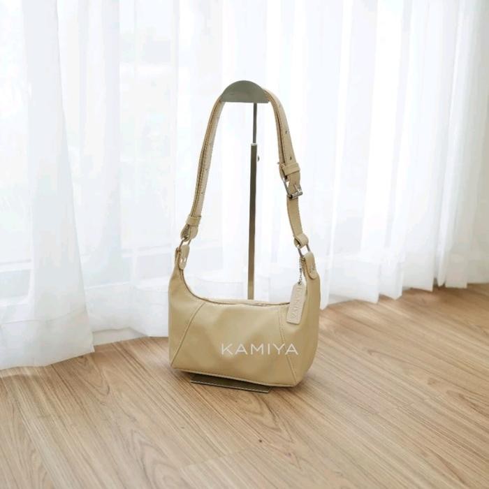 Terbaru KAMIYA Kamiyastuff Ariella Bag - Tas Selempang Wanita - Khaki
