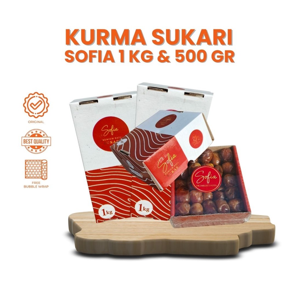 

KURMA SUKARI SOFIA PREMIUM 500gr/1kg