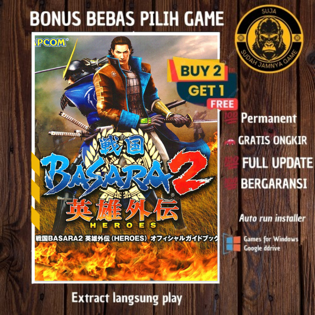 BASARA 2 - GAME PC - GAME LAPTOP - OFFLINE GAME