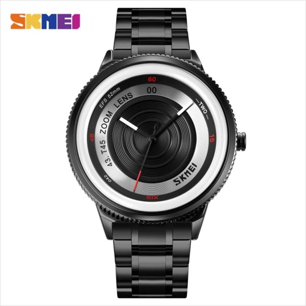 Jam Tangan Pria 9267 Stainless Steel Skmei Water resist  Original McQueen Accessories Indonesia