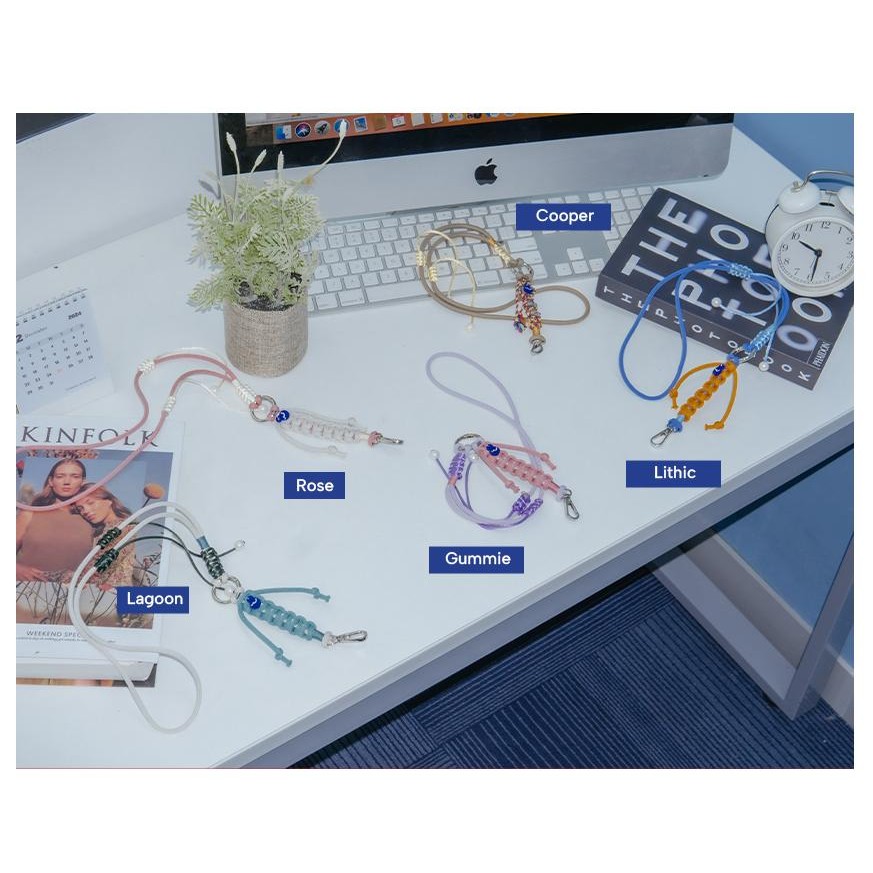 

Promo Wallts Taylor Lagoon Tali Gantungan Lanyard Universal Handmade Handphone