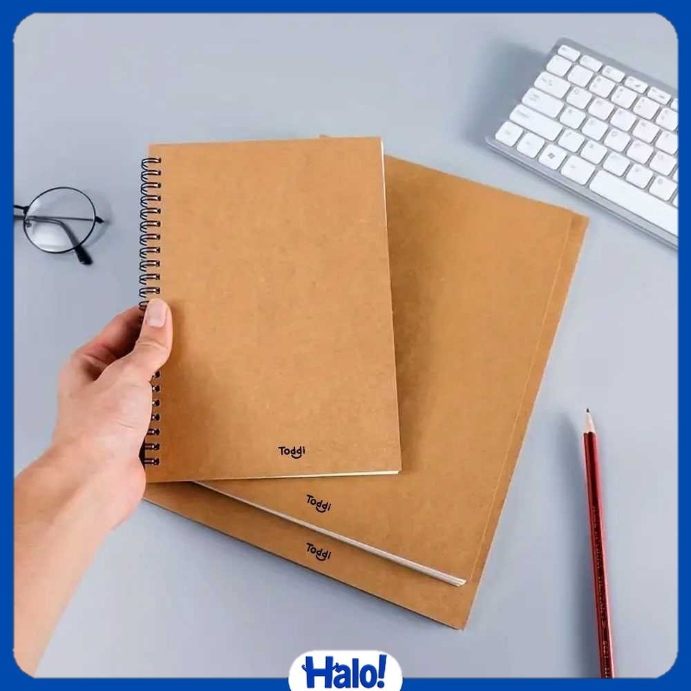

Toddi Buku Jurnal Softcover Notebook Diary 68GSM 100 Halaman - TD6