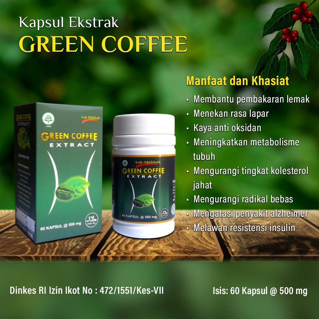 Green coffee kapsul By Herbal Makmur Jaya