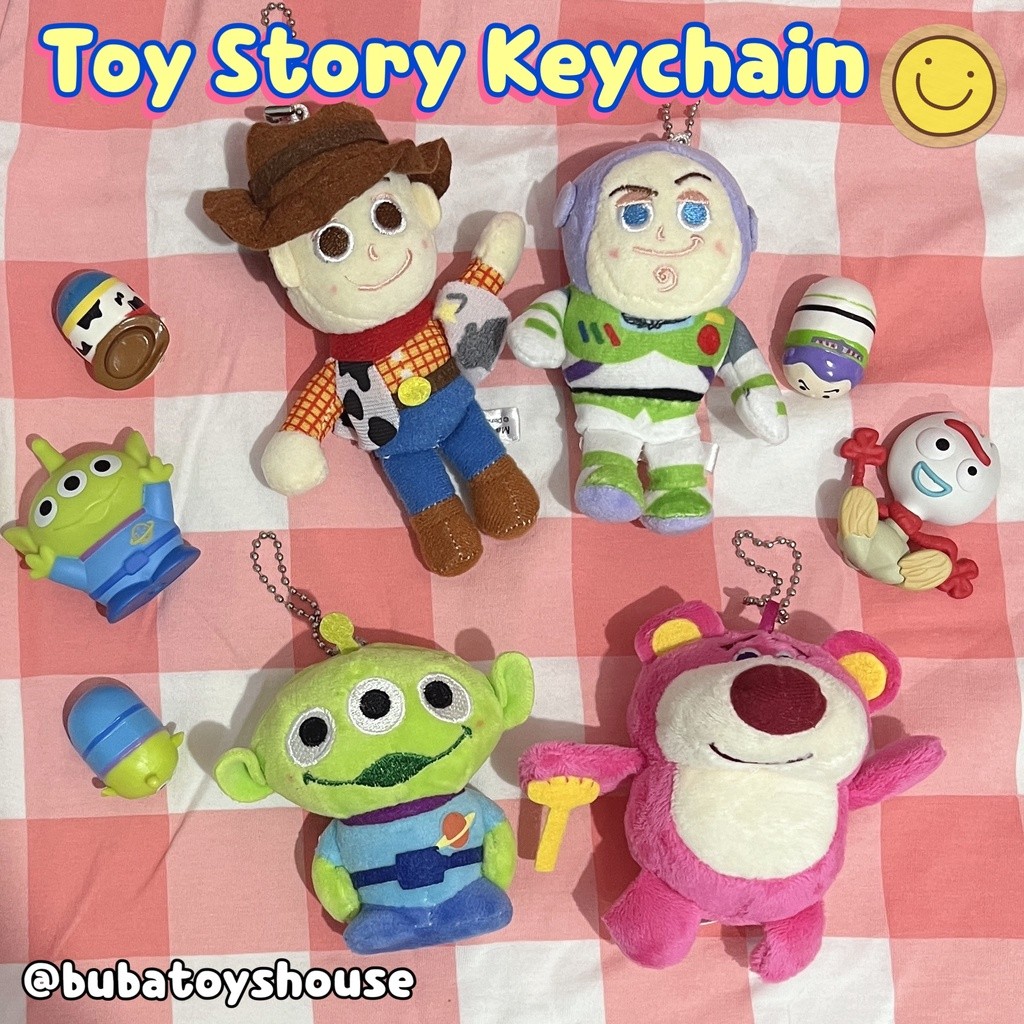 

Gantungan Kunci Toy Story Boneka Lucu Disney Lotso Woody Buzz Lightyear Alien Little Green Men Man #n6