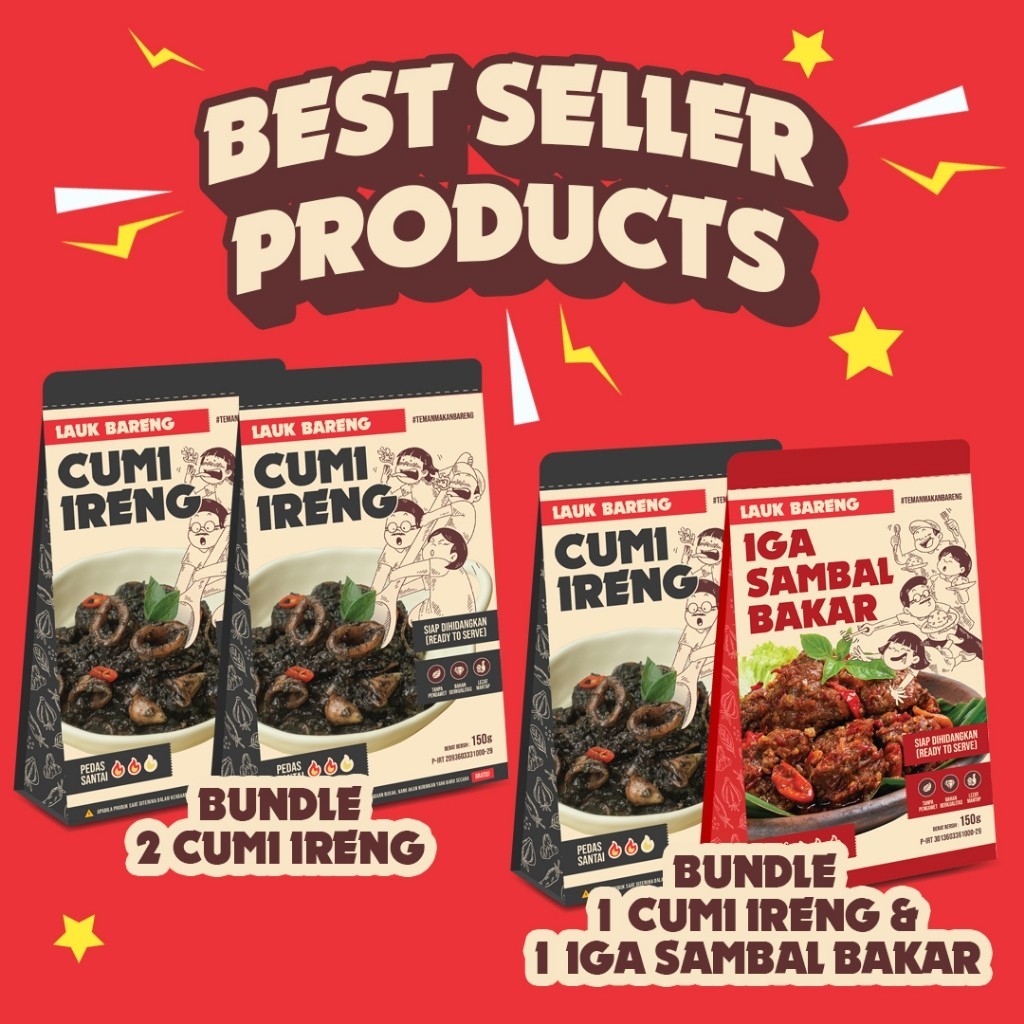 

Lahap Bareng | Paket Lauk Best Seller 2 Lauk | Makanan Instant Ready to Eat, Real Food, Praktis & Tanpa Pengawet