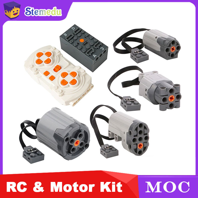 

MOC Bluetooth RC Yükseltme Kiti ile Şarj Edilebilir Pil Kutusu Motor Hız Kontrolü APP PF Yapı Taşları için Akıllı Modifikasyon