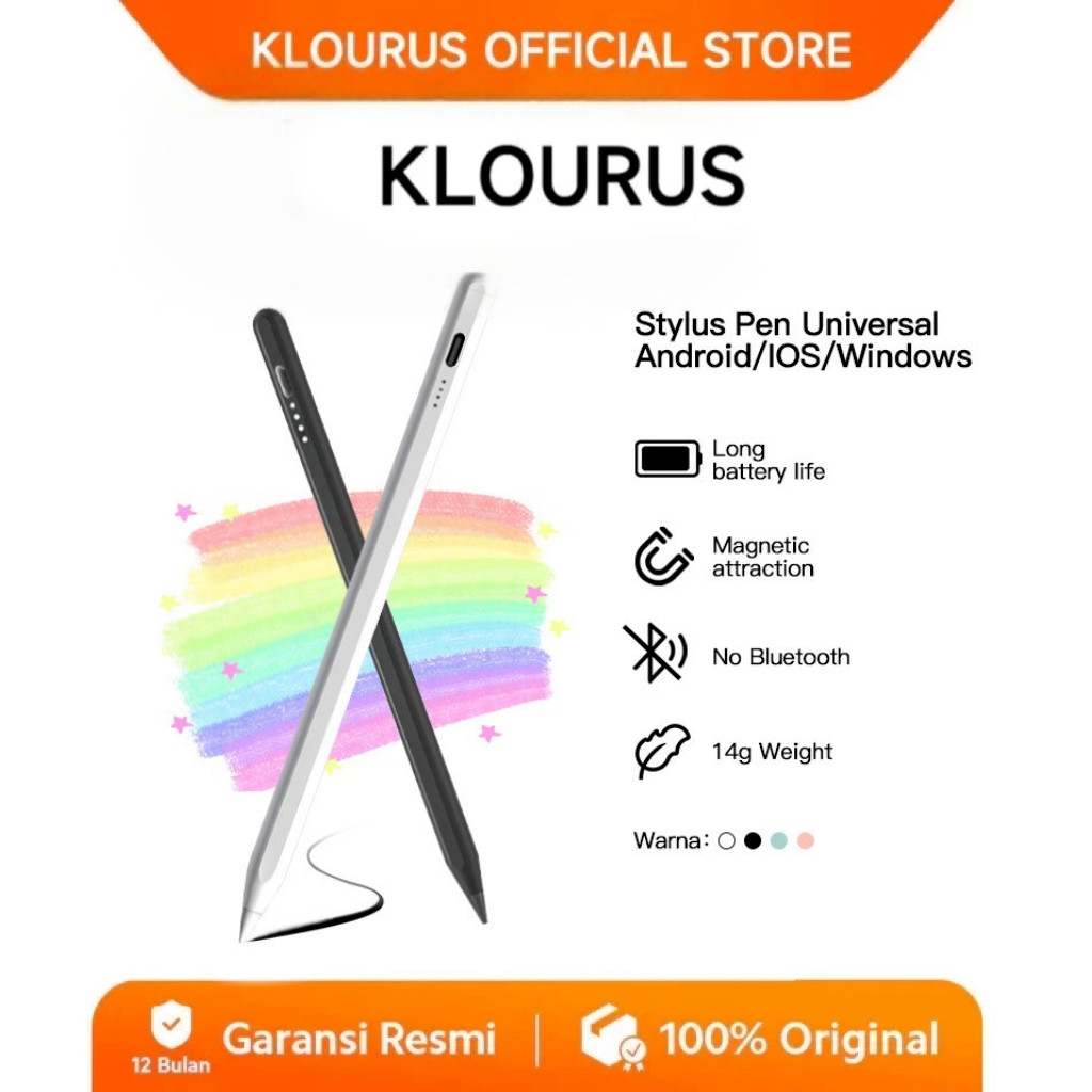 

KLOURUS Stylus Pen Universal for apel Android Phone [KLOURUS Official Store]​