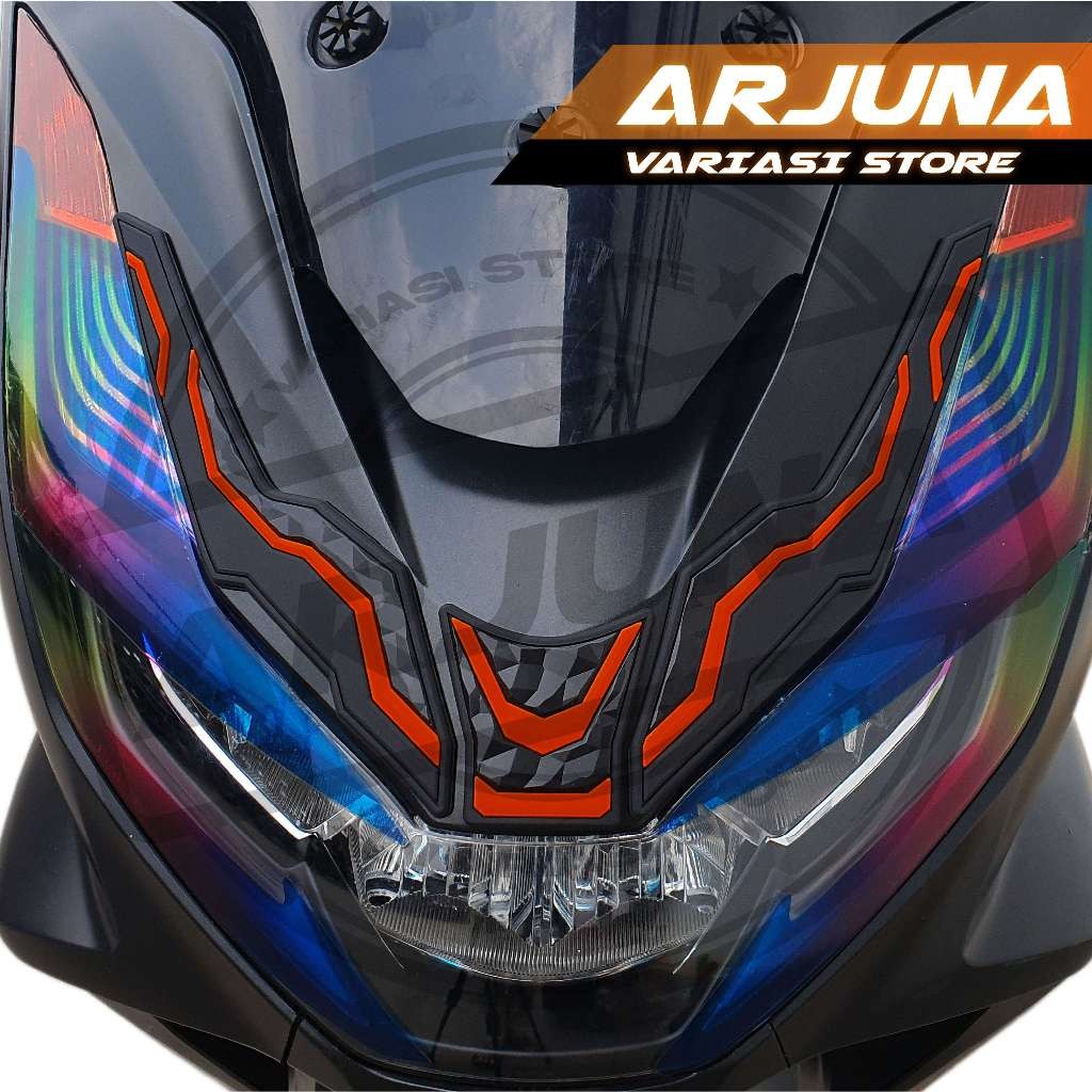 

Front shield cover PCX 160 bahan rubber/karet
