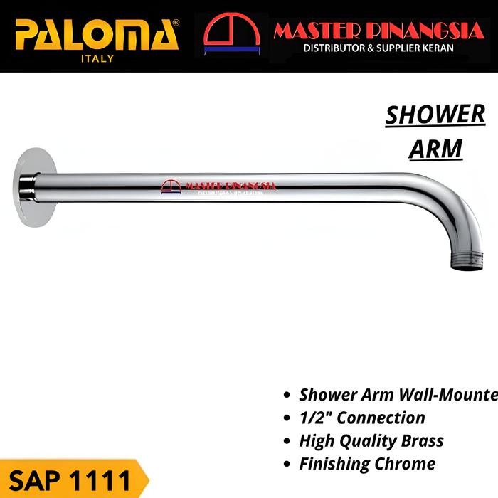PALOMA SAP 1111 WALL SHOWER ARM PIPA RAINSHOWER DINDING KAMAR MANDI