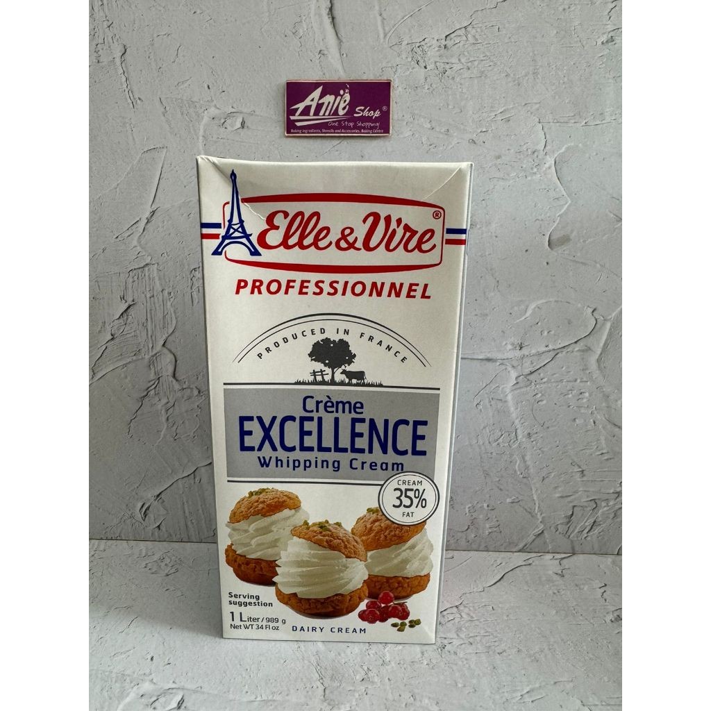 

elle&vire whipping cream/krim susu