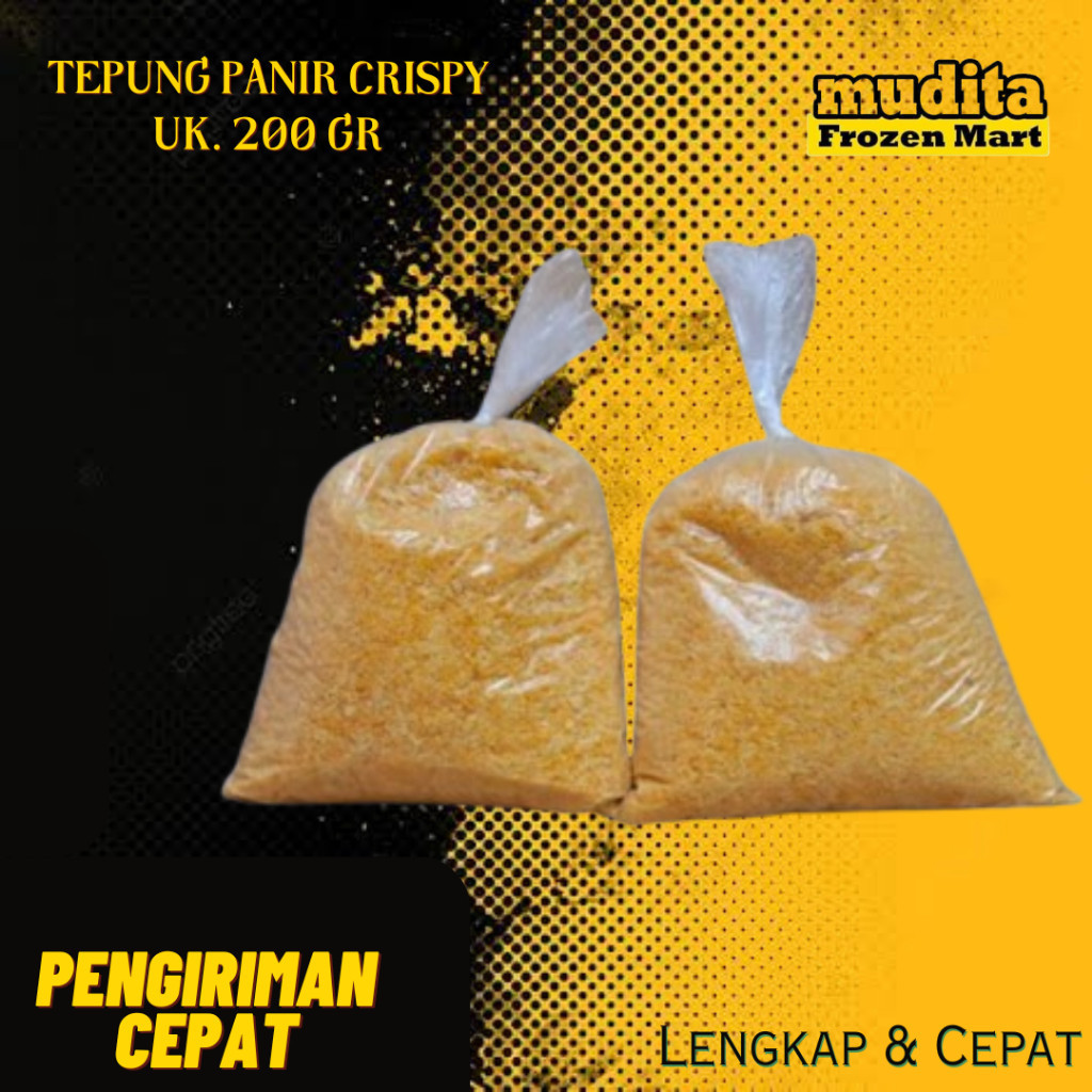

TEPUNG PANIR CRISPY BERAT 250gr