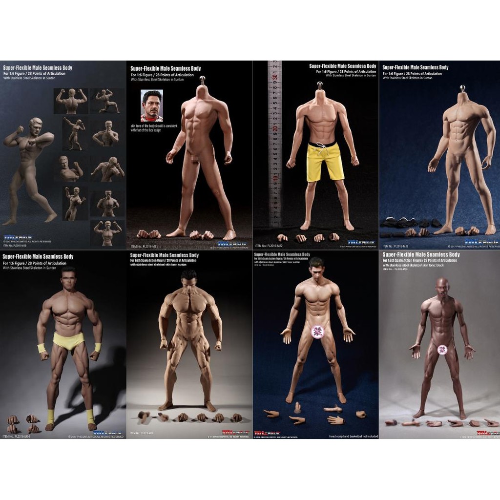 TBLeague M30 M31 M32 M33 M34 M35 M36A M36B 1/6 Male Seamless Body