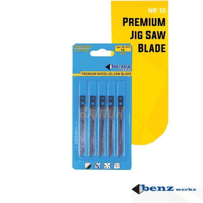 Pisau Jigsaw Benz No. 10 / Mata Gergaji Jigsaw Benz No.10