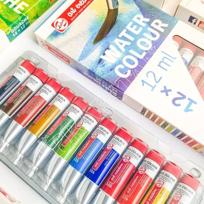 

Talens Watercolor set 12x12ml / Cat Air Talens - Spesifikasi