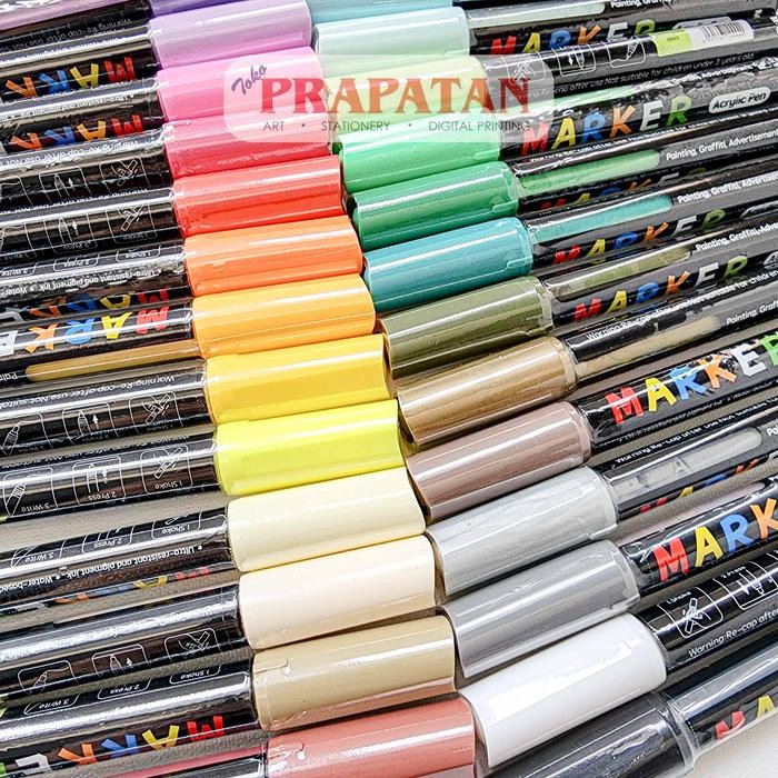 

M&G Acrylic Marker 2mm | Acrylic Pen | Spidol Akrilik - 100 WHITE