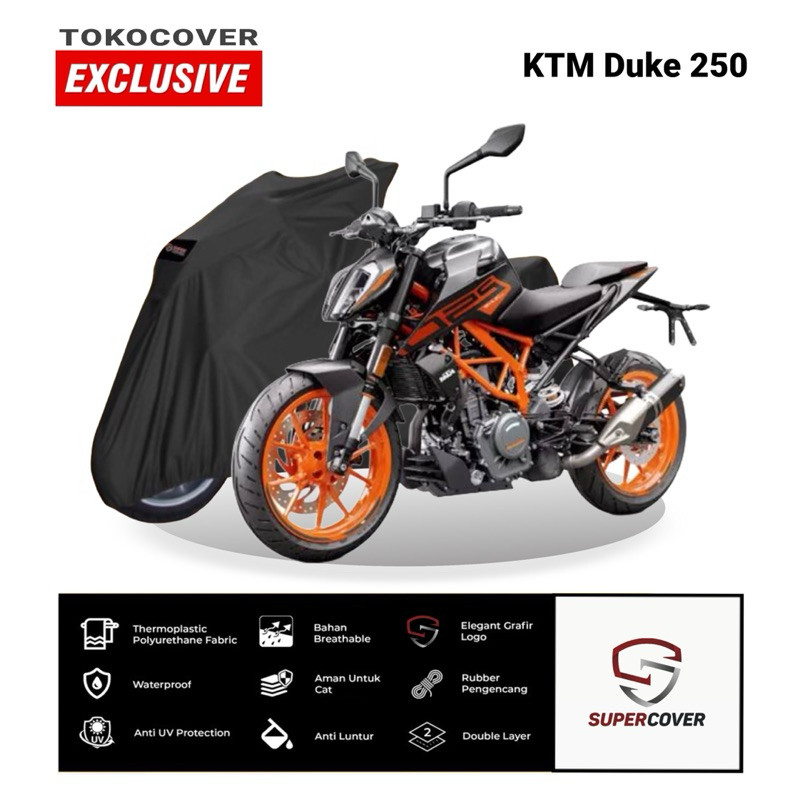 Body Cover Motor Sarung Motor KTM duke 250 Premium