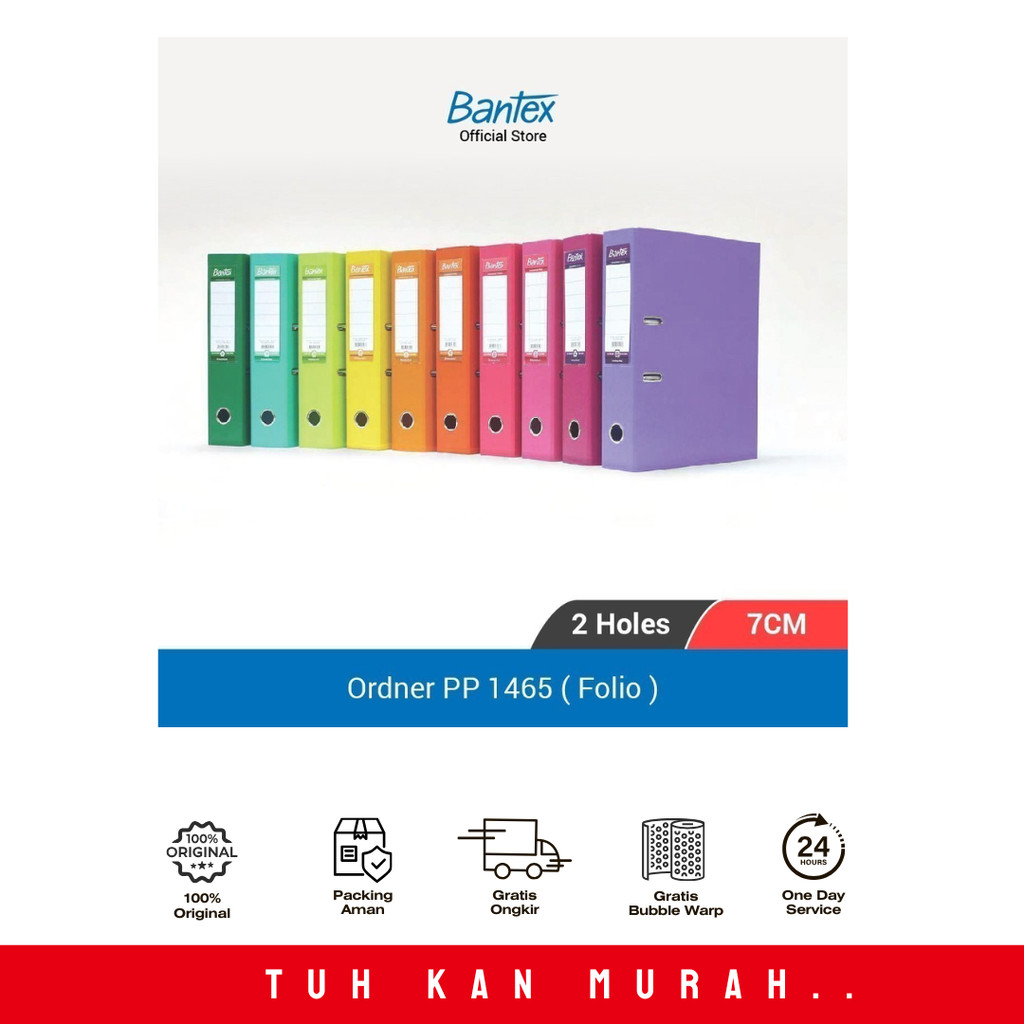 

Bantex Lever Arch File Ordner PP Folio 7cm 1456-F476