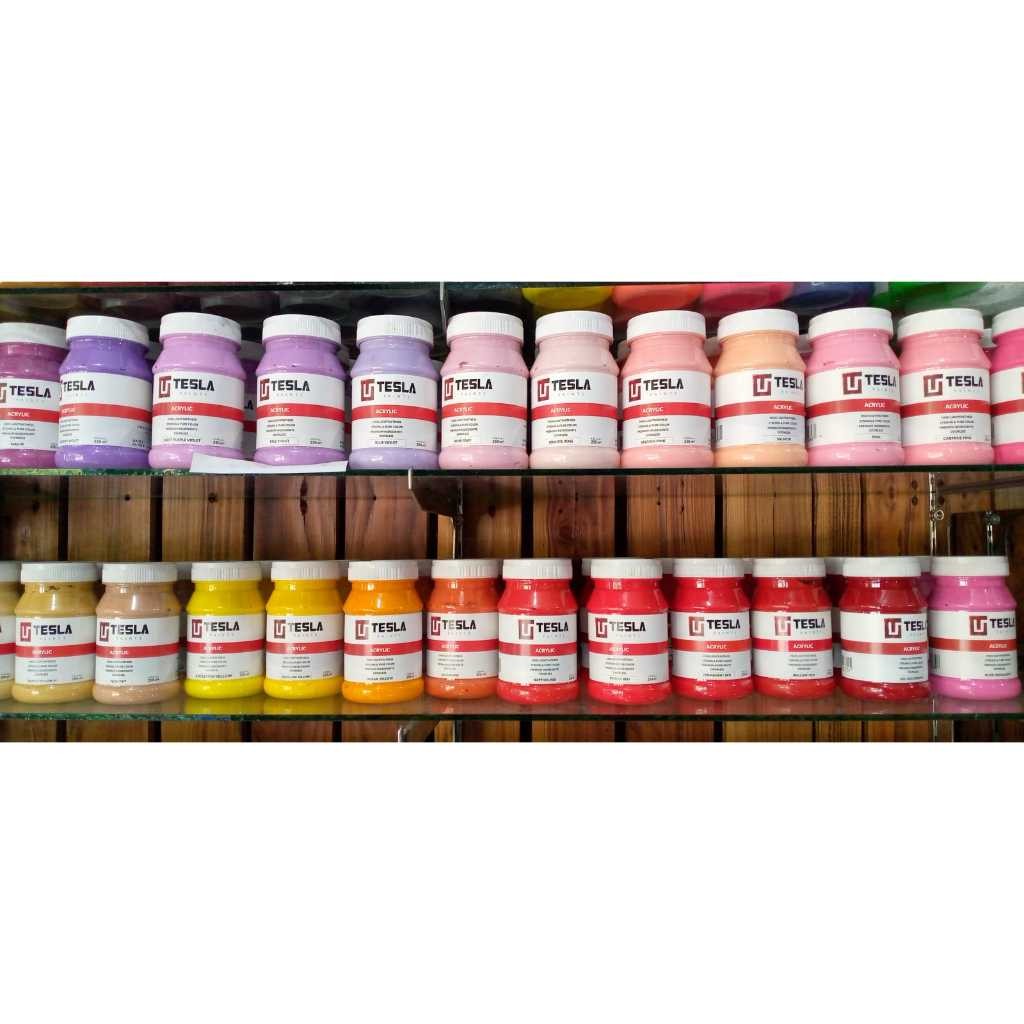 

Cat Acrylic Tesla 250ml Pilihan Warna Lengkap Untuk Melukis