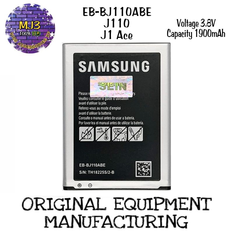 Baterai Samsung J110 J1 ACE battery batre Batrei Batu