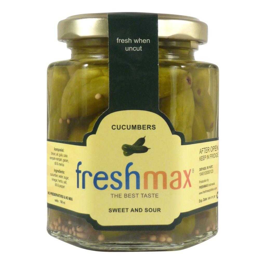 

FRESHMAX Bali - Cornichons pickles- acar