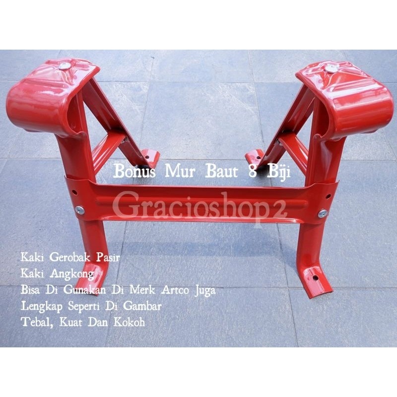 Kaki gerobak pasir / Kaki Gerobak Sorong/ Kaki V Angkong /Kaki Artco / Sorong