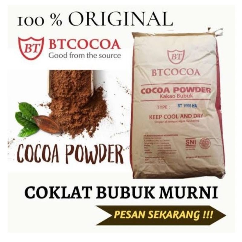 

BT Cocoa Powder 1000Ha | 100% asli