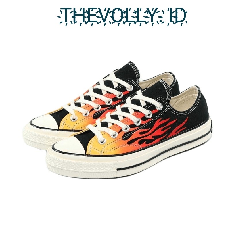 Sepatu Converse Chuck Taylor All Star 70s Low Flame BNIB Original / Sneakers Pria